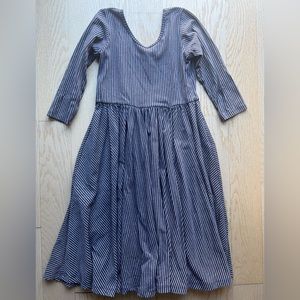 Alice and Ames Denim Stripe Dress